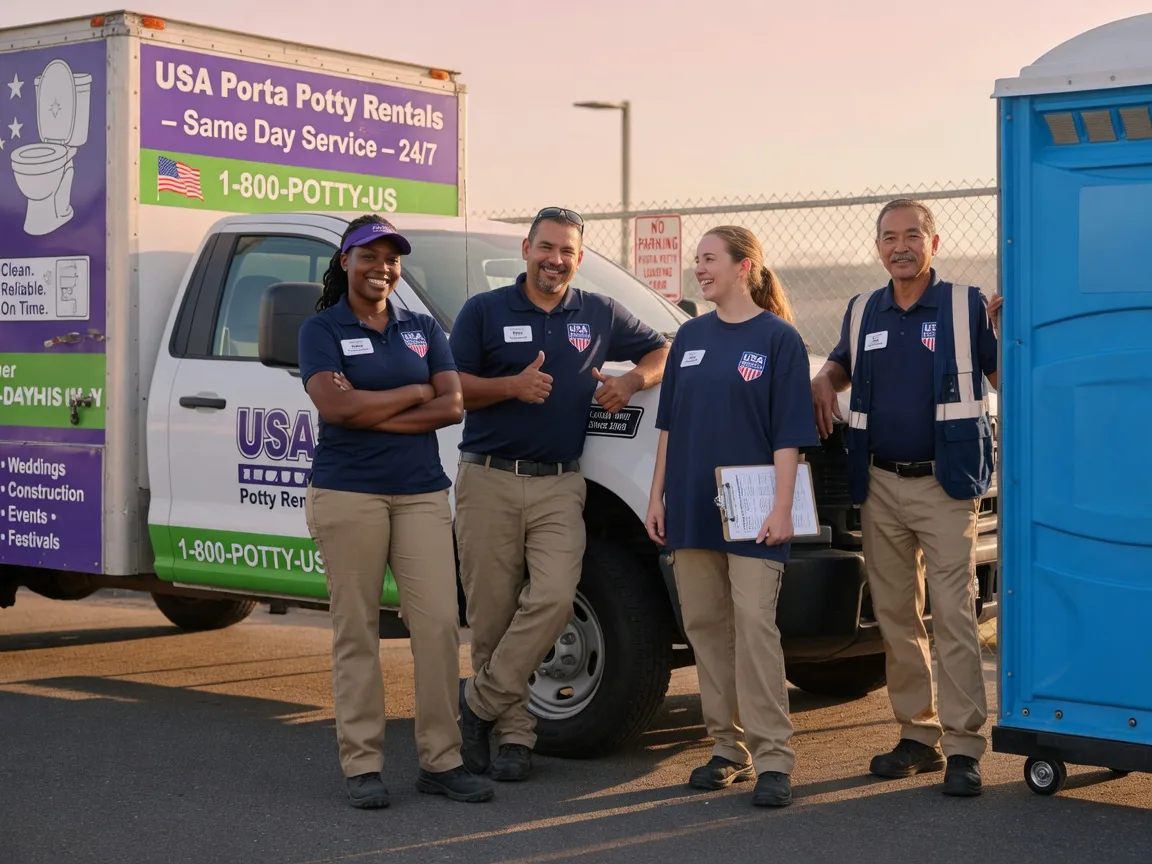 Porta Potty Rental company in Burnsville, WV